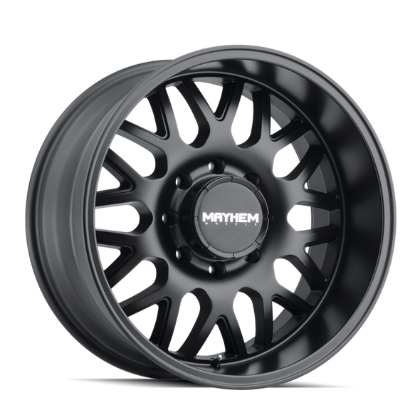 Mayhem 8110 Tripwire 20x9 / 6x139.7 BP / 0mm Offset / 106mm Hub Matte Black Wheel