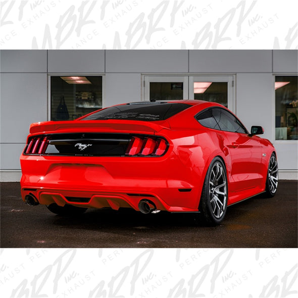 MBRP 15-19 Ford Mustang EcoBoost 2.3L Alum 3in Cat Back Dual Split Rear Exit (Race Version)
