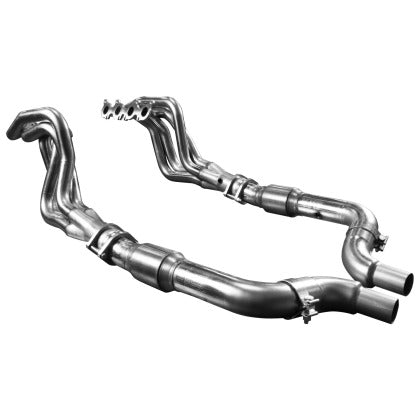 2015-2020 Kooks Mustang 5.0L 4V 1 7/8in x 3in SS Headers w/ Green Catted OEM Connection Pipe