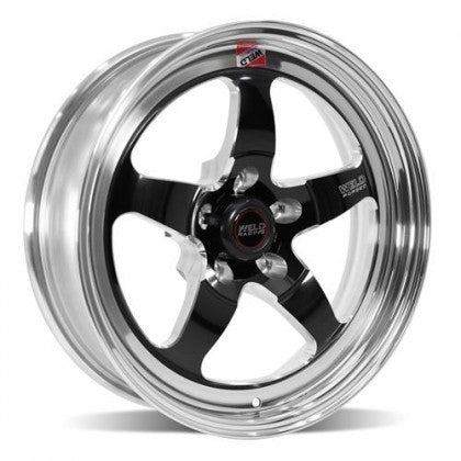 Weld Racing 2007-2020 Mustang 18x5" S71 RT-S Front Wheel for OEM Brembo's (Black) - 71HB8050A21A