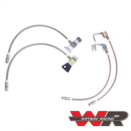 S550 STAINLESS FLEXIBLE BRAKE LINE UPGRADE KIT (WR-1001) 2015-CURRENT